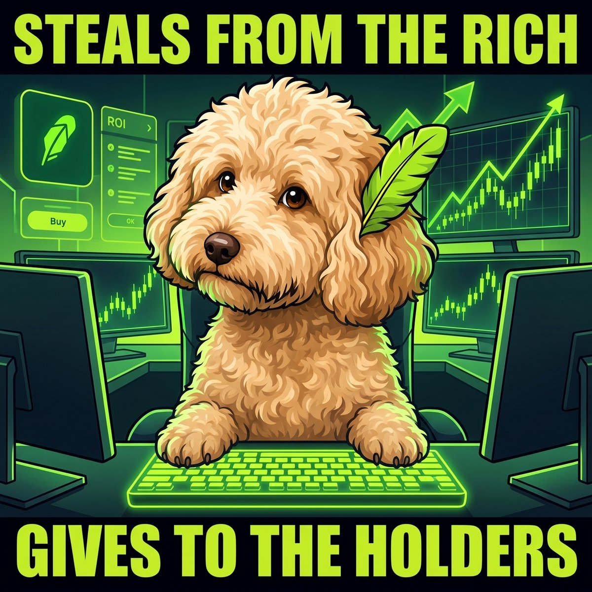 Steals from the rich, gives to the holders
