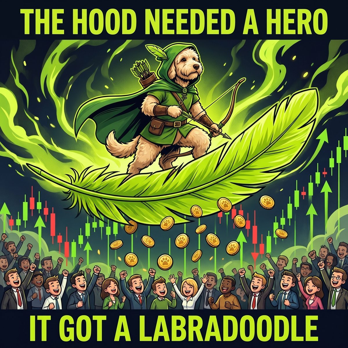 The Hood needed a hero, it got a Labradoodle